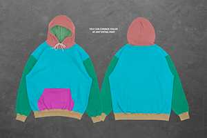 Realistic Hoodie 2 Mockup