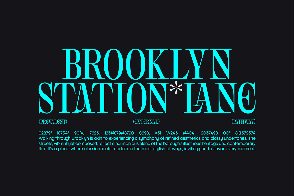 Kagrona - Y2K Experimental Serif, a Serif Font by Casloop Studio (Photo 6 of 9)