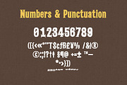 Quick Tail Display - Bold Retro, a Serif Font by Muflieart (Thumbnail 7 of 8)