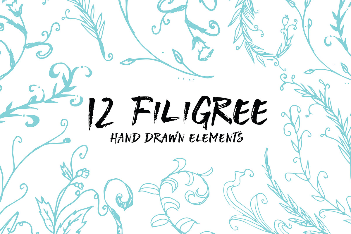 12 Filigree, an Illustration by Qamber Designs & Media (Photo 1 of 5)