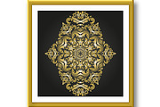 Damask Vector Oriental Pattern, a Decorative Illustration by FineArtStudio (Thumbnail 3 of 3)
