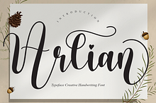 Arlian | Script Font