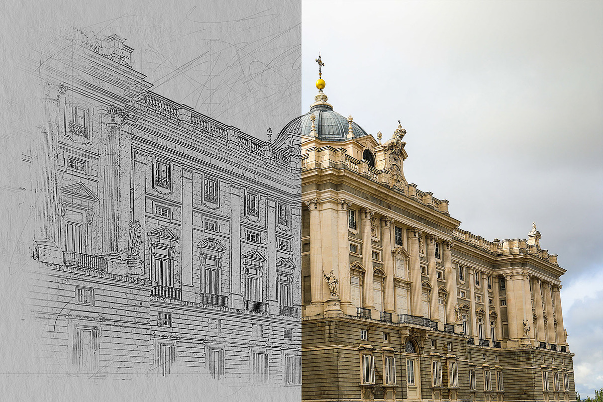 Pencil Sketch Art Photoshop Mockup, an Action Add-On by INTENTFX (Photo 21 of 22)
