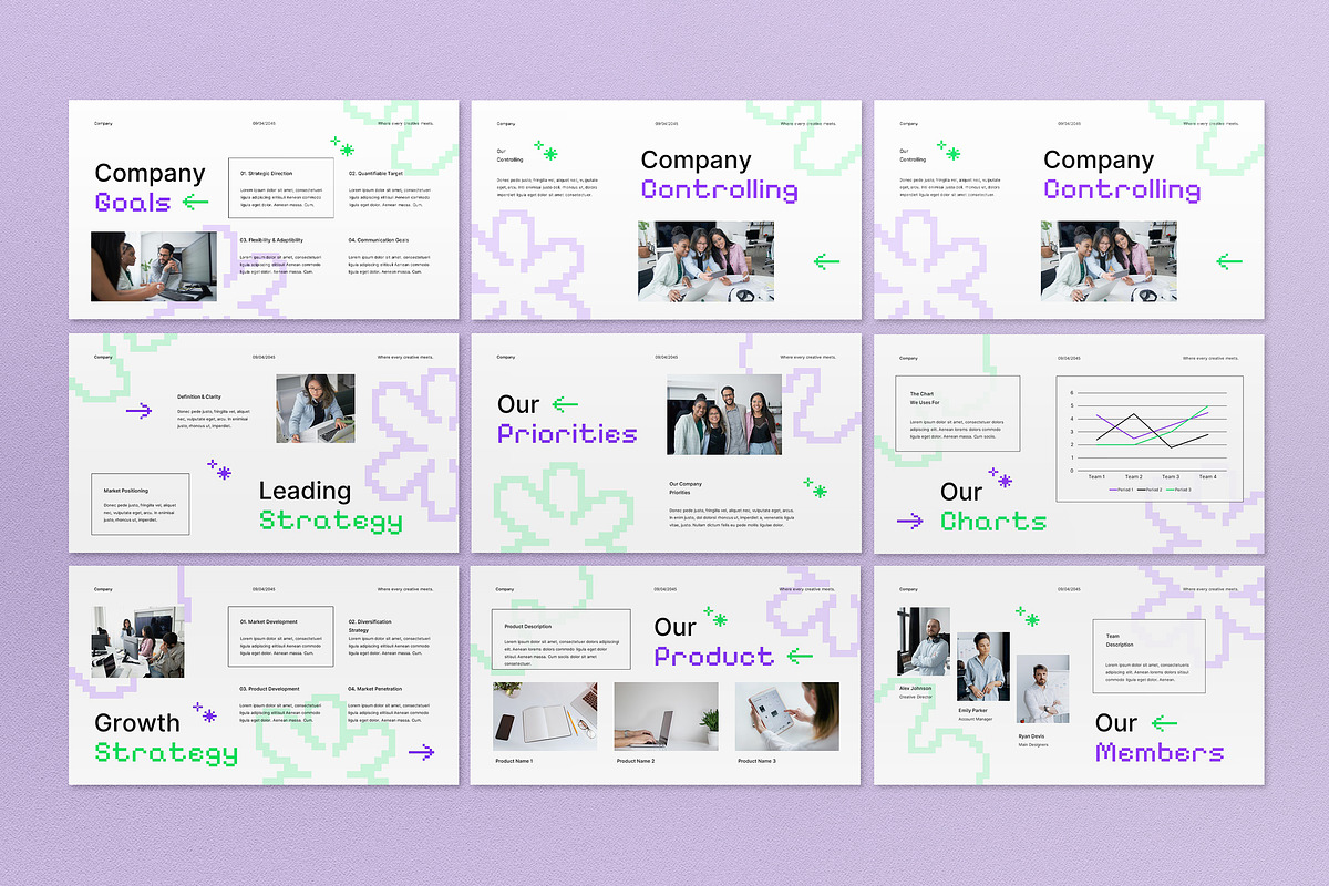White Business Plan Google Slide, a Presentation Template by graphicook (Photo 3 of 4)