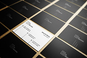 Clean Minimal Business Card, a Business Card Template by bouncy (Thumbnail 4 of 4)