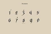 Fraktur Blackletter Gothic Font, a Blackletter Font by kaer_shop (Thumbnail 10 of 11)