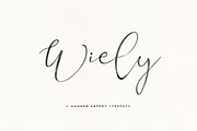 Its Miss Wiely, a Script Font by It's Latsayz (Thumbnail 1 of 6)