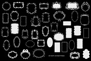 Delicate Flourish Frame Collection, an Object Graphic by PaperJamLab (Thumbnail 3 of 10)