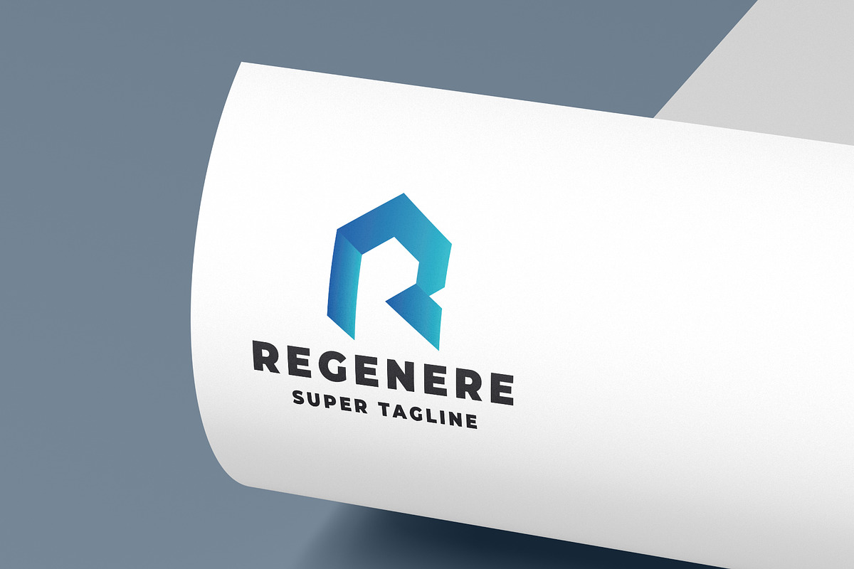 Regenere Letter R Logo, a Branding & Logo Template by Design_Planet (Photo 1 of 2)
