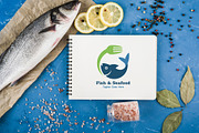 Modern Seafood Logo Collection, a Branding & Logo Template by YUDesignStore (Thumbnail 10 of 12)