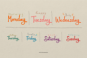 Bonyhumy | Cute Handwritten Font, a Handwritten Font by Denustudios (Thumbnail 5 of 12)