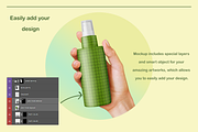 Spray Bottle in a Hand Mockup, a Mockup by AG Mockups (Thumbnail 3 of 3)