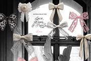 Vintage Lace, Bows & Pearls, an Object Graphic by Lana Elanor (Thumbnail 9 of 12)