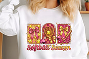 Softball Bow Png, Game Day Softball, an Illustration by designcity5 (Thumbnail 1 of 4)