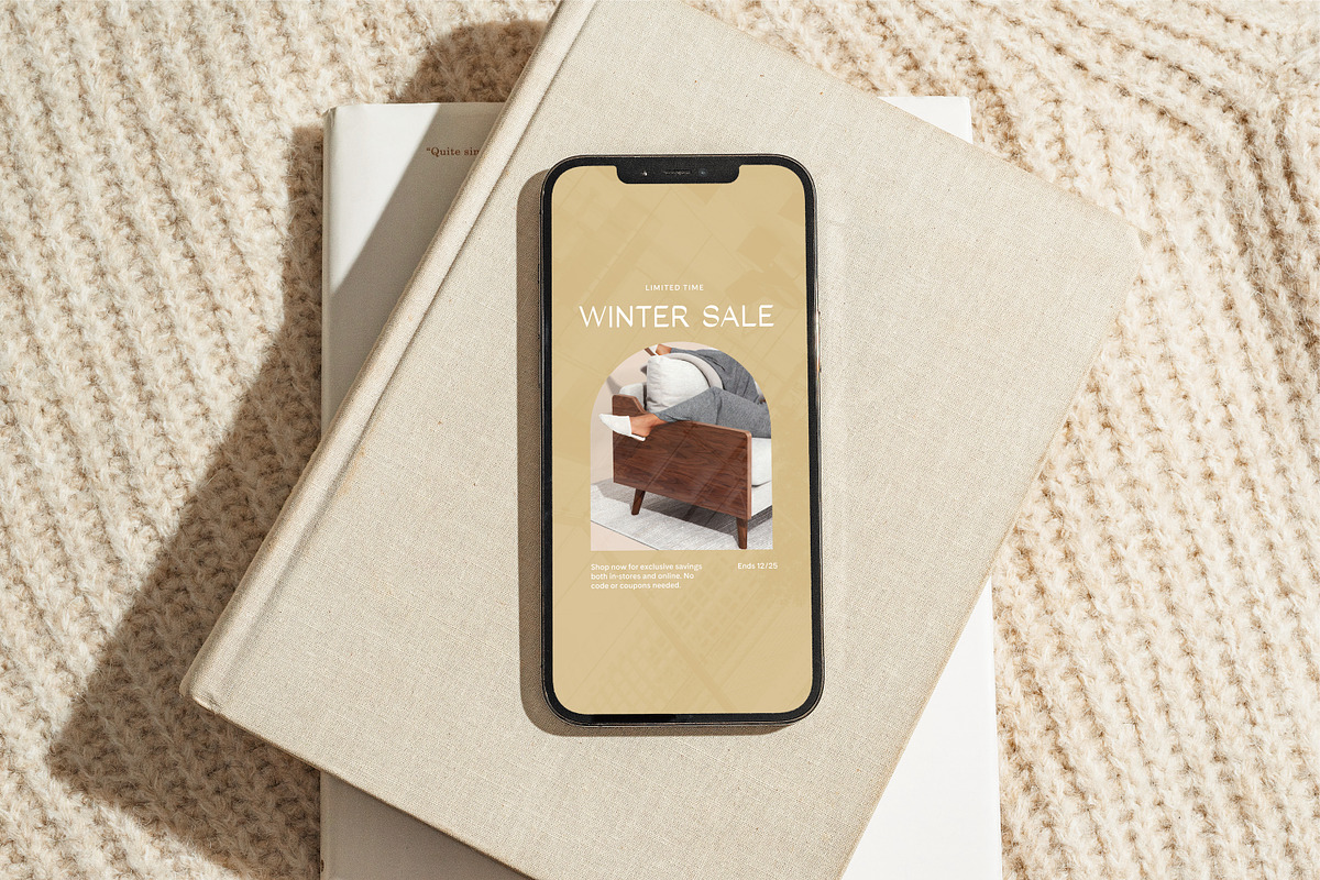 iPhone 12 Pro Max PSD Mockup Minimal, an iPhone Mockup by Area Mockups (Photo 2 of 2)