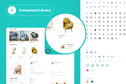 Buluh - Furniture Shop App UI Kit, a Templates & Theme by hiddemaru (Thumbnail 5 of 8)