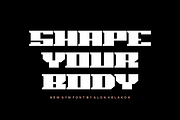 Body Muscle, a Serif Font by alon kelakon (Thumbnail 2 of 5)