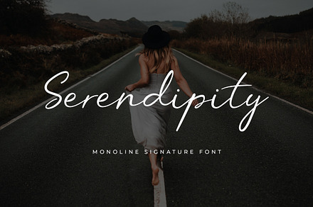 Serendipity Handwritten Font, a Handwritten Font by UICreative