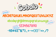 Gobalo - handwriting font, a Handwritten Font by ghozai studio (Thumbnail 2 of 6)