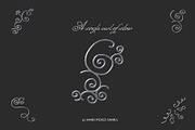 Silver Swirls Charms Collage Kit, an Object Graphic by Anzhelika (Thumbnail 6 of 11)