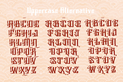 Katsuha - Japanese Font Style, a Font by madeDeduk (Thumbnail 6 of 10)