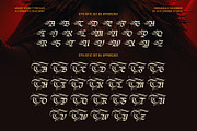 Micky Rinse Typeface, a Blackletter Font by alit design (Thumbnail 12 of 20)