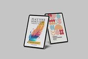 Tablet Potrait Landscape Mockup, a Device Mockup by rizalamora (Thumbnail 6 of 11)