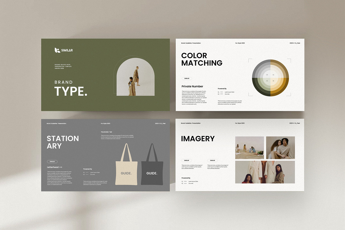 Brand Guideline Template, a Presentation Template by GoldenPixelStudio (Photo 6 of 8)