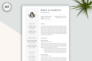 Creative Resume CV Templates