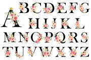 Nadine Watercolor floral collection, an Illustration by ViсkyArtDesign (Thumbnail 6 of 11)