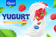 Water Splash - Creative Display Font, a Font by PutraCetol Studio (Thumbnail 10 of 11)