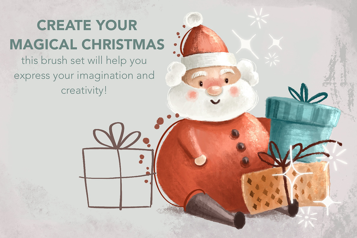 Doodles Drawing Toolkit, a Brush Add-On by Rosangela Curti (Photo 10 of 12)
