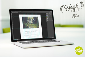 FreshForest - Email PSD Template