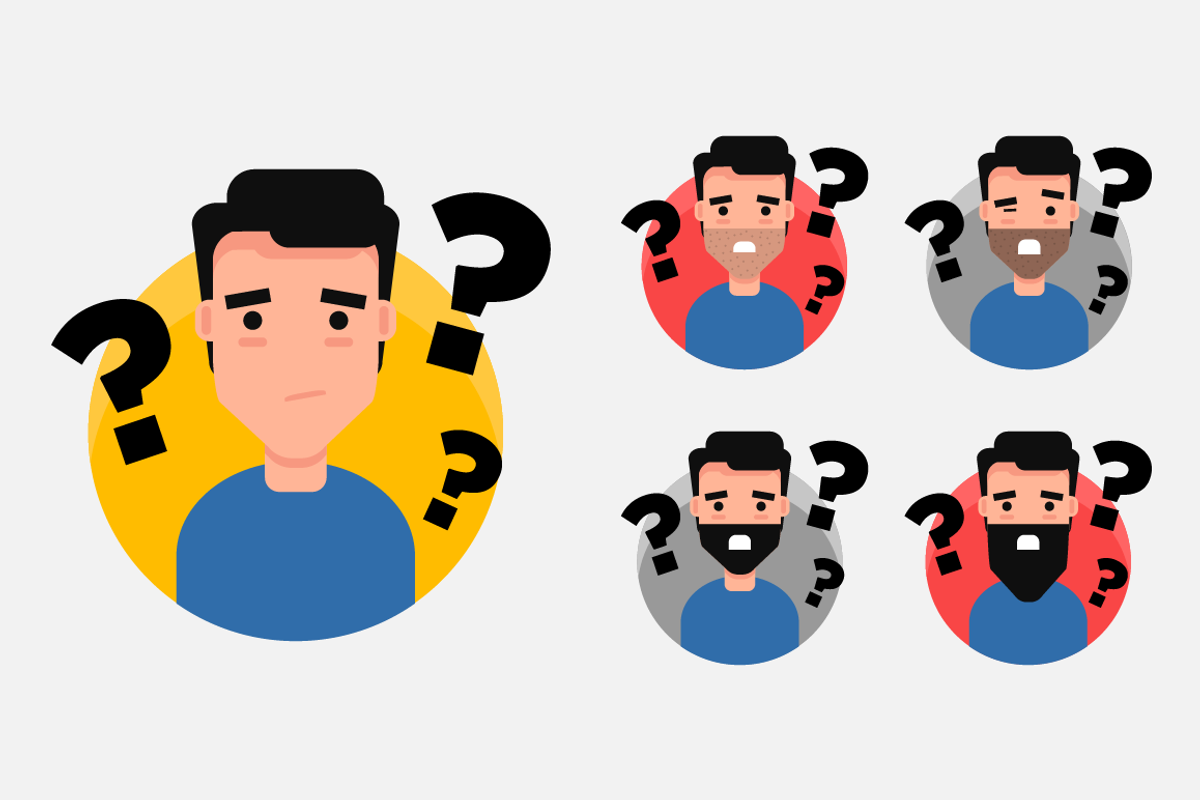 Character Design – Guy Doing Things, a Background Graphic by Orange Graphics (Photo 7 of 11)