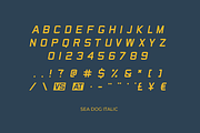 Sea Dog | Sports Display Font, a Font by Doug Houvener (Thumbnail 7 of 9)