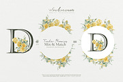 Bloom | Yellow Roses Watercolor, a Texture Graphic by slowlivecreate (Thumbnail 2 of 6)