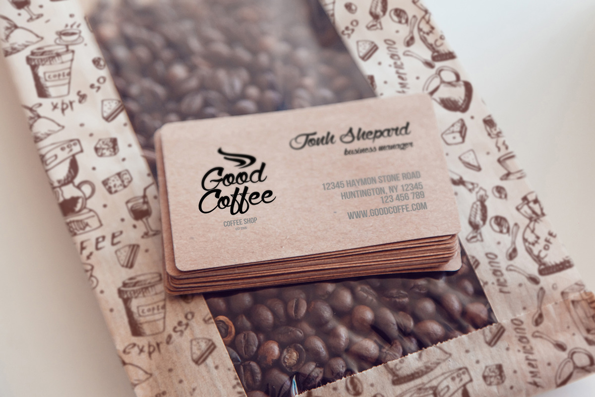 Coffee Branding Mock-up, a Cups & Container Mockup by Freeman Studio (Photo 9 of 16)
