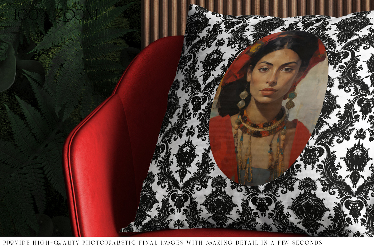 Throw Pillow Mockup Set, a Household Mockup by mock-ups (Photo 4 of 14)