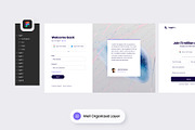 Logger - Login Page Ui Kit, an UI Kit Template by SLAB! Design (Thumbnail 2 of 4)