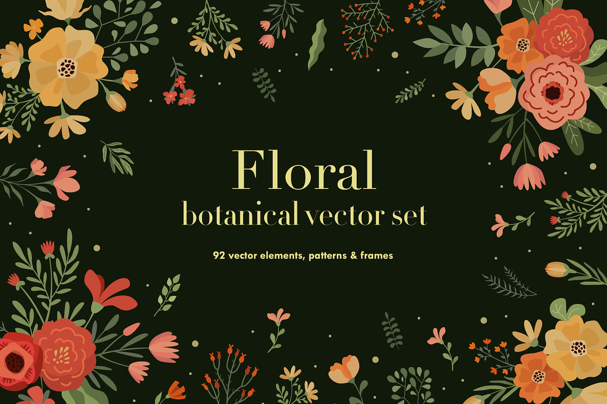 FLORAL Botanical forest garden, an Object Illustration by Moon House Shop (Photo 1 of 12)