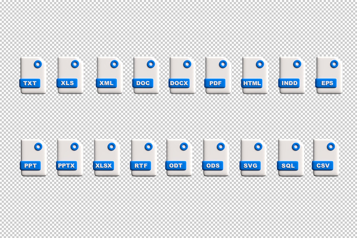 Icons Documents and Office Formats, an Icon by Casa Mandarina (Photo 3 of 3)
