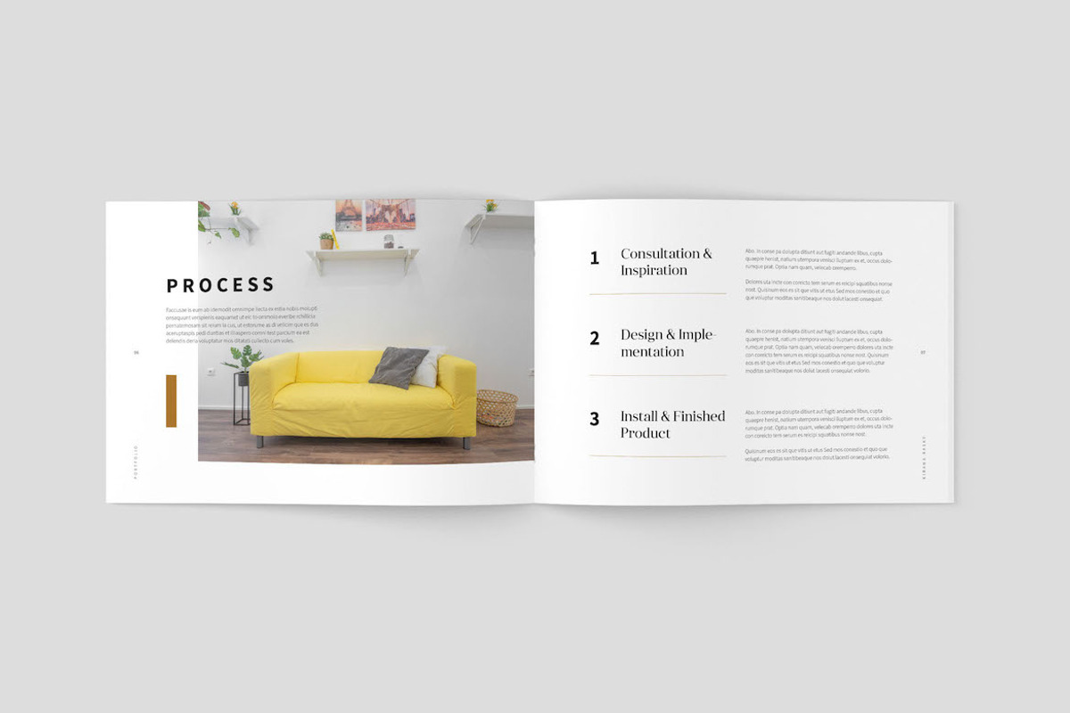 Kirana Interior Design Portfolio, a Brochure Template by Meenom (Photo 5 of 16)