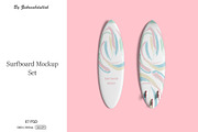Surfboard Mockup Set, a Product Mockup by zuhraabdullah (Thumbnail 1 of 8)