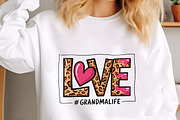 Leopard print love grandma life grap, an Illustration by CrexoraLab (Thumbnail 4 of 4)