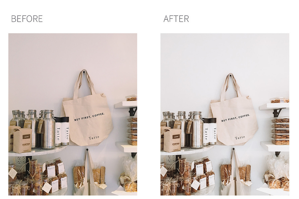 COCONUT 4 Lightroom mobile Presets, a Plug-in Add-On by MintAndPepper (Photo 6 of 9)