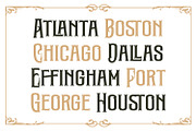 Tarvise, a Symbol Font by Vintage Division (Thumbnail 9 of 15)