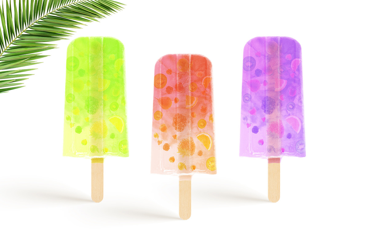 Cool set of ice cream mockups, a Product Mockup by PSD Market (Photo 2 of 13)