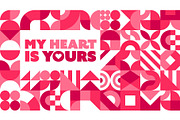 Valentines day greeting card, an Illustration by Vector Tradition (Thumbnail 1 of 3)