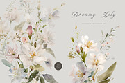 Dreamy Lily, a Decorative Illustration by heyiamalice (Thumbnail 1 of 9)