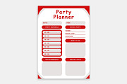 CANVA Party Planner, a Stationery Template by MNT-Creator (Thumbnail 2 of 5)